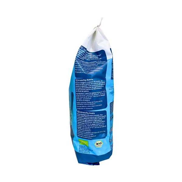 Muesli Krunchy Avena (30% menos azucar) Bio 625g Barnhouse-detalle