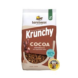 Muesli Krunchy cacao 30% de sucre en moins Bio 500g Barnhouse