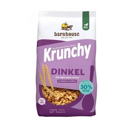 Muesli Krunchy Épeautre 30% de sucre en moins Bio 600g Barnhouse