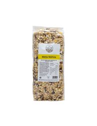 MUESLI TROPICAL 1K en francés se traduce como "MUESLI TROPICAL 1K". Dado que es un nombre de producto, generalmente se mantiene igual en otros idiomas. Sin embargo, si deseas traducir "1K" (que se refiere a un kilogramo), puedes decir "1 kg". 

Así que la traducción completa podría ser: **MUESLI TROPICAL 1 kg**.