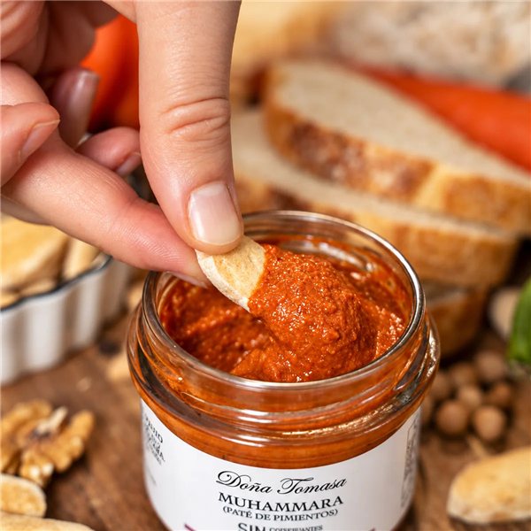 Muhammara, Paprika- und Walnusspaste 100g-trasera
