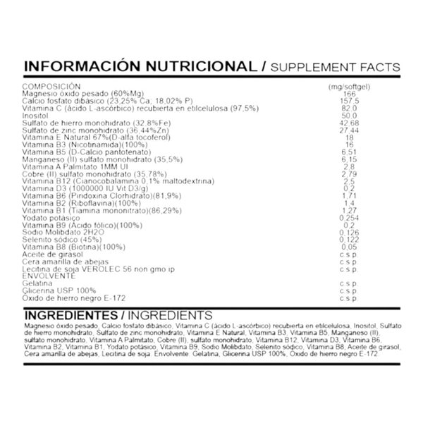 Multi-Vits 30 Caps-detalle