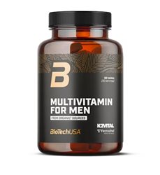 Multivitamin für Männer aus biologischen Quellen 60 Tabletten