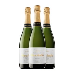 Muscàndia Extra Brut Cava Reserva 75 cl Espumoso Blanco (Caja de 3 unidades)