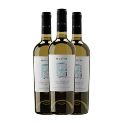 Musita Organicus Catarratto Sicilia Bio — Biológico 75 cl Vino Blanco (Caja de 3 unidades)