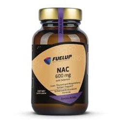 NAC avec sélénium Fuelup 60 gélules 600 mg