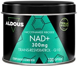 NAD + 100% with Niacinamide, Resveratrol, Q10 - 100 Days - Energy, Anti-Aging