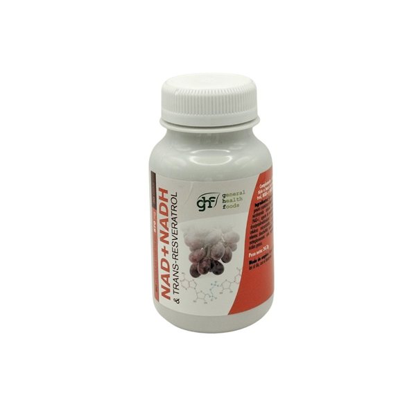NAD + NADH & Transresveratrol 570mg 60 Kapseln GHF-trasera