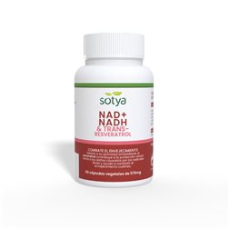 NAD+ & Trans-resveratrol 570mg 60caps Sotya