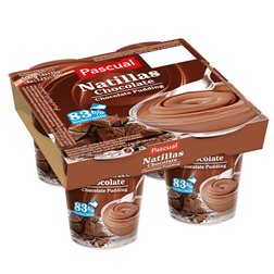 Natillas de chocolate pascual