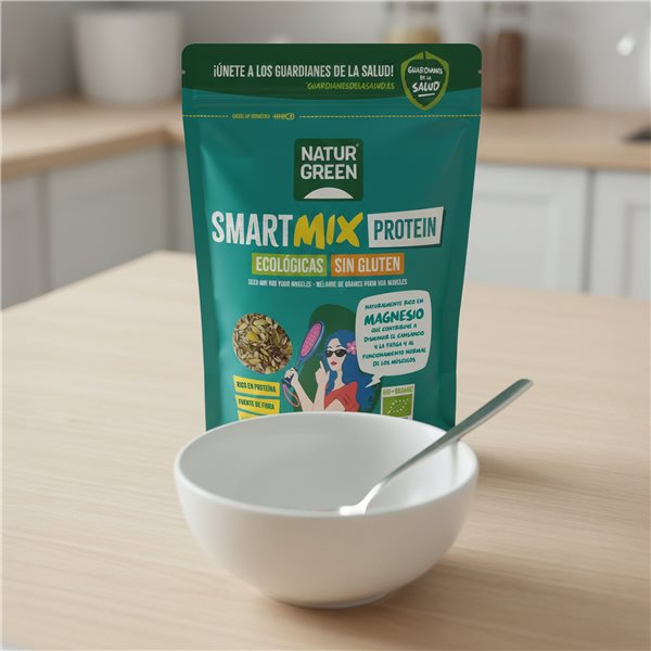NaturGreen SmartMix Protein Bio 175 g-izquierda