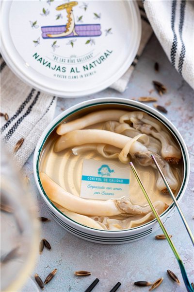 Naturale Schalenmuscheln-detalle