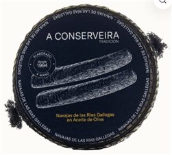 Navajas de las Rías Gallegas en Aceite Oliva