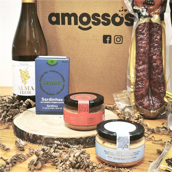 Caja gourmet 'Navidad con verdejo'-detalle