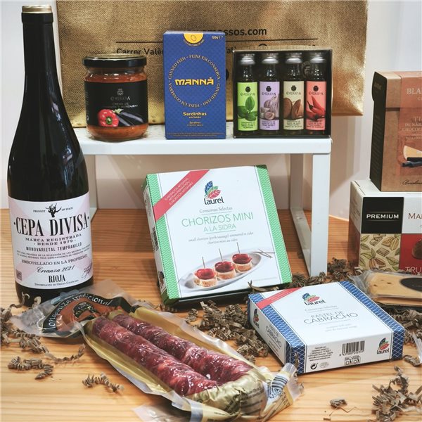 Caja gourmet 'Navidad Riojana'-lateral