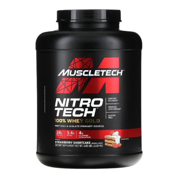 Nitrotech 100% Whey Gold 2,27 Kg se traduit en français par "Nitrotech 100% Whey Gold 2,27 Kg".-trasera