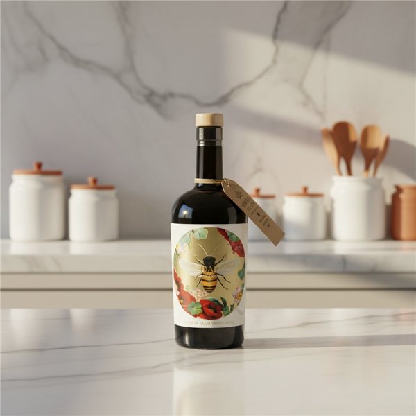 Noblesse du Sud écologique Journée Picual Bouteille 500 ml-lateral