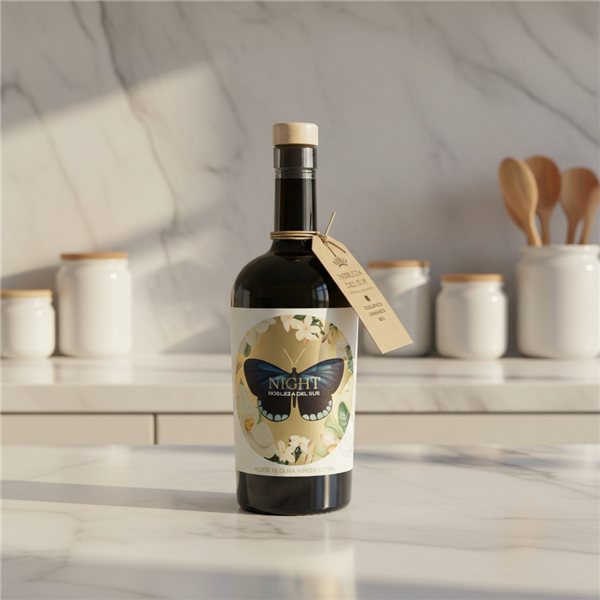 Noblesse du Sud Écologique Coupage de Nuit Bouteille 500 ml-lateral