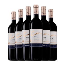 Norte de España - CVNE Cune Rioja Reserva Botella Medium 50 cl Vino Tinto (Caja de 6 unidades)