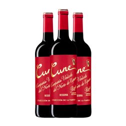 Norte de España - CVNE Rioja Colección Familiar Reserva 75 cl Vino Tinto (Caja de 3 unidades)
