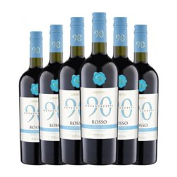 Novantaceppi 75 cl Sin Alcohol Vino Tinto (Caja de 6 unidades)