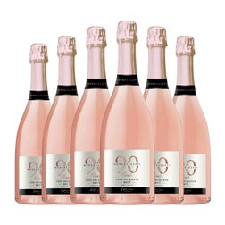 Novantaceppi Brut Rosé — Rosado 75 cl Espumoso Rosado (Caja de 6 unidades)