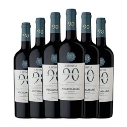 Novantaceppi Negroamaro Salento 75 cl Vino Tinto (Caja de 6 unidades)