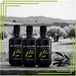 NEW HARVEST October 2025: 3 units: Organic Extra Virgin Olive Oil First Cold Press Early Harvest Green Olive Limited Edition Rich in Biophenols Rich in Oleocanthal Healthy AOVE IN OCTOBER OLIVARES DE ALTOMIRA 500ml