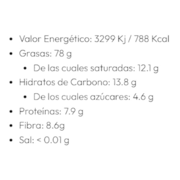 Organic macadamia nuts 1 kg-detalle