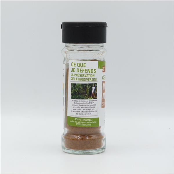 Organic powdered Nutmeg 45 g-trasera
