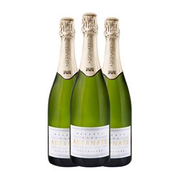 Nulles Adernats Brut Nature Cava Reserva 75 cl Espumoso Blanco (Caja de 3 unidades)