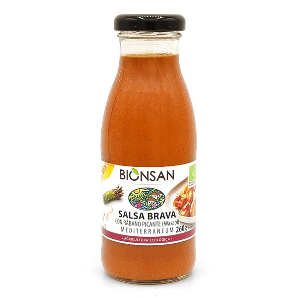 Angebot 4 ökologische und vegane Saucen von Bionsan-izquierda