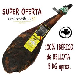 OFERTA de100% ibérico Bellota - PALETA 5 ENCINAS, de 5 kilos aproximadamente
