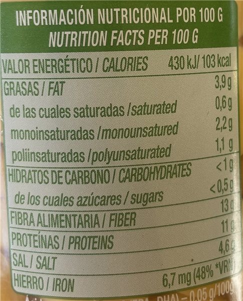 OFERTA TEMPORAL Altramuces SÚPER NATURAL-detalle