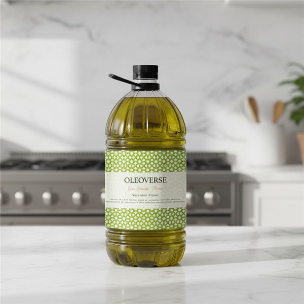 Oleoverse Réserve Picual Bidon 5L-trasera