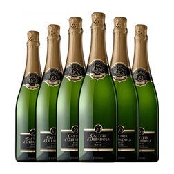 Olerdola Brut Cava 75 cl Espumoso Blanco (Caja de 6 unidades)