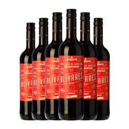 Olivares Jumilla Roble 75 cl Vino Tinto (Caja de 6 unidades)