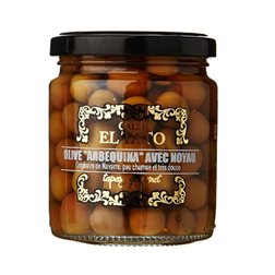 Olives Arbequine avec noyau 215gr