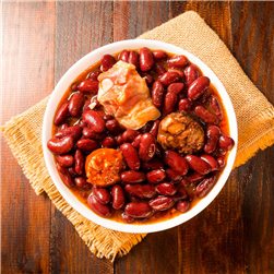 Railway pot of red beans - Jar