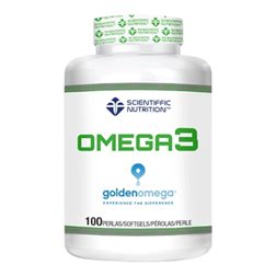 Omega 3 1000 Mg 33% EPA 23% DHA GoldenOmega 100 Perlas