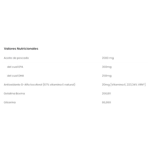Omega 3 120 Capsules-detalle