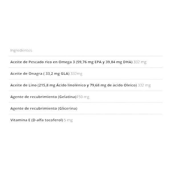 Sport Live Omega 3, 6 and 9 90 Pearls.-detalle