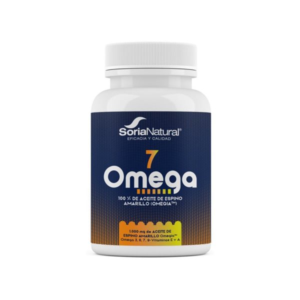 Omega 7 Sanddornöl Omegia 60 Kapseln Soria Natural-lateral