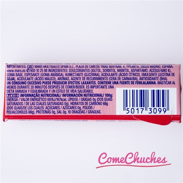 Orbit Strawberry 30pcs-detalle