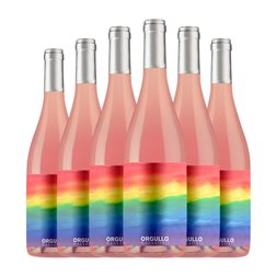 Orgullo Wine Monastrell Bullas 75 cl Vino Rosado (Caja de 6 unidades)