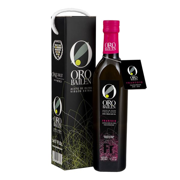 Oro Bailén Frantoio 500 ml-detalle