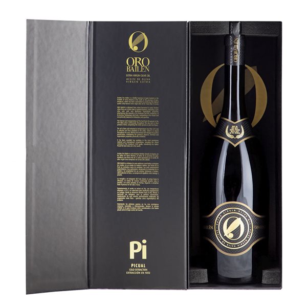 Gold Bailén Picual Magnum Case 1.5 L-trasera