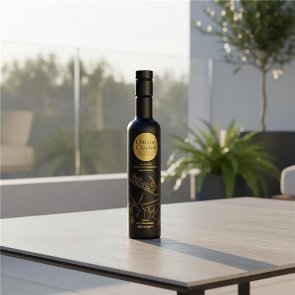 Cánava Frühernte Picual 500 ml-trasera