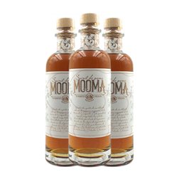 Orujo Aguardiente Mooma Botella Medium 50 cl Manzana (Caja de 3 unidades)