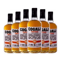 Orujo Aguardiente Nor-Iberica de Bebidas Cogali 70 cl Tostado (Caja de 6 unidades)